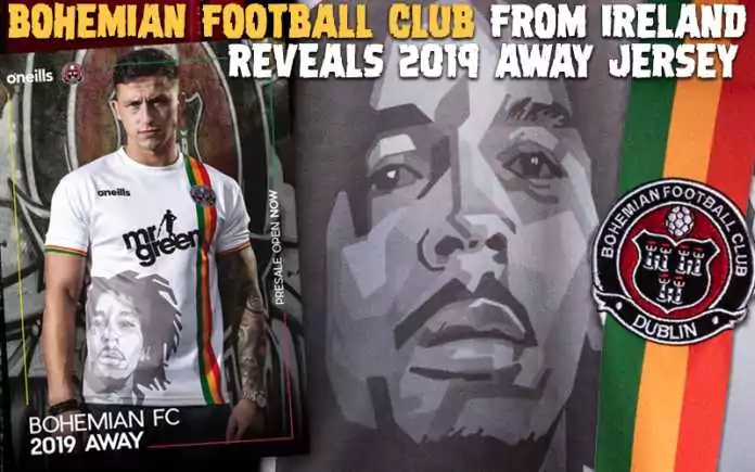 Bohemian Football Club Bob Marley Jersey