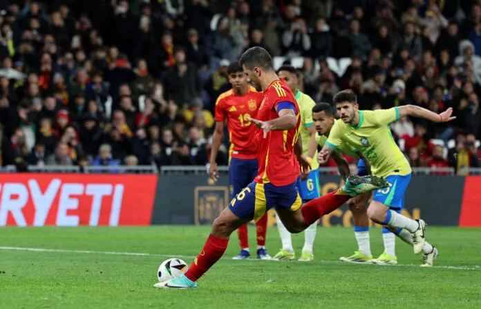 International Friendly Spain v Brazil